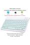 Ultra-Slim Bluetooth Keyboard and Mouse Combo Rechargeable Portable Wireless Keyboard Mouse Set - 3