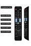 Remote Control Compatible Replacement for Samsung AA59-00582A Remote (Smart TV/HDTV/LCD/LED/TV) - 2