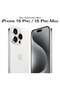 Camera Lens Protector for iPhone 15 Pro/Pro Max - Tempered Glass, Aluminum Ring, White Titanium - 5