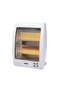 NH1205H Portable Quartz Heater 400W/800W with Adjustable Heat Settings, Silent Operation, Overheat & Tip-Over Protection, Compact Indoor Electric Heater – White - 3