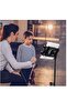 Tripod Stand Tablet Holder: Adjustable Height Foldable Phone/Tablet Cradle for 4.7-12.9 Inch Devices - 2