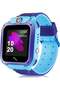 Kids Touchscreen Smart Watch Blue, Micro SIM Capable, GP Tracker, Phone, Text, Waterproof, Games