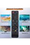(Pack of 2) Universal Remote Controls for Samsung TV, Replacement for Samsung Smart TV - LED LCD TV HDTV QLED SUHD UHD 4K 3D – With Battery - 4