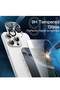 5-in-1 Case for iPhone 16 Pro Max (6.9-Inch) - Includes 2 Tempered Glass Screen Protectors & Camera Lens Protectors, Non-Yellowing Shockproof Bumper Cover - Clear - 5
