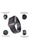 Stainless Steel Strap for Apple Watch Ultra/Series 1-10 (49mm-42mm) - Black Metal Replacement Band - 5