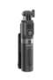 ET-ZP26 Bluetooth Remote Control Monopod Selfie & Mini Tripod with Fill Light for Live Broadcast, Black