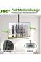 Ceiling TV Mount Bracket - Hanging TV Mount for 26-65 inch LED, LCD, OLED, Plasma TVs - 4