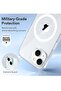 MagSafe Krystec Clear Magnetic Phone Case for iPhone 14 Plus - 5