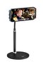 C79 Universal Phone / Tablet Holder, Adjustable, Aluminum Alloy + Abs Desk Tablet Holder Compatible with Devices Below 11 Inches