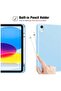 iPad 10th Generation 10.9 Inch (2022 Model) Case – Slim Stand Hard Back Shell with Auto Wake/Sleep Function, Blue - 3