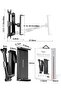 C117 Car Tablet Headrest Mount Tablet Holder for Car Seat 360 Degree Rotation Compatible with 4.7inch to 12.9 inch - 4