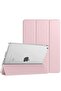 Slim Translucent Hard PC Protective Smart Cover with Stand for iPad 10.2 (9th/8th/7th Gen) - Light Pink