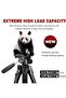 KP-2264 Professional Aluminium Tripod Monopod for All DSLR Cameras (Black) - 8