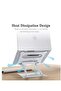 Laptop Stand, Foldable Laptop Holder with Heat-Vent Portable Aluminum Computer Stand - 2