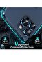 iPhone 15 Pro - iPhone 15 Pro Max Camera Lens Protector, 9H Tempered Glass Camera Cover Screen Protector Metal Individual Ring for iPhone 15Pro 6.1 inch iPhone 15 ProMax 6.7 inch (Blue Titaniu - 3