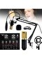 Microphone,Live Sound Card & BM800 Suspension Microphone Kit Broadcasting Recording Condenser Microphone Set