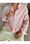 Men's Oversize Cut Linen Look Shirt - 3