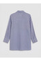 Striped Oversize Women's Shirt Tunic - 6