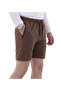 Men's Large Size Flat Lycra Combed Cotton Shorts, Suitable for Sizes up to 150 Kilograms, Brown - 4