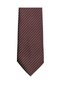 Burgundy Striped Dark Gray Slim Tie – 7 cm Wide - 6