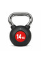 14KG Rubber Coated Kettlebell with Chrome Handle | Premium Strength Training Weight for Functional Fitness, Home Gym, Cross Training & Full Body Workouts