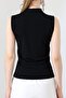 Women's Sandy Scarf Detailed Sleeveless Blouse - 8