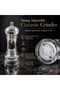 Salt and Pepper Mill Grinder, Acrylic 6 Inch Manual Salt and Pepper Grinder - 4