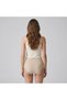 Women's Thin Waist Cotton Panties Skin Color 12 Pack - 3