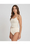 Women's Ribbed Cotton Panties, Skin Color, 12-Pack - 2