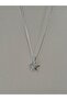 Special Design Yakamoz Model Zircon Stone Xp Silver Color Necklace - 2