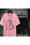 Unisex Oversize Shorts Set Short Sleeve T-Shirt Comfortable Fit Summer Casual Sports