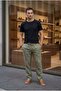 Men's 100% Cotton Loose-Fit Trousers Linen Textured Comfortable Summer Shalwar - 5