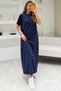 Soft Touch Modal Fabric Stone Embroidered Dress - 3