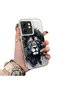 Infinix Hot 50I Compatible Silicone Edge Hard Back Case Couple Phone Case Lion Pattern