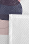 Modern Geometric Youth Room Single Pique Set - Gray Pink 160X220 cm Quilted Bedspread - 7