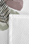 Botanik Green Minimal Single Pique Set - Geometric Anthracite Beige 160X220 cm Bedspread - 7
