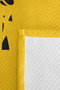 Yellow Giraffe Minimal Youth Room Single Pique Set - Black 160X220 cm Quilted Bedspread - 7