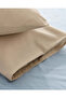 Beige 2-Piece Solid Pillowcase - 3
