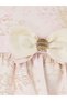 Girls Jacquard Festive Dress with Bow Detail - 6