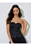Black Sweetheart Bandeau Top - 3