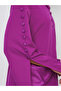 Purple Slit Sleeve Jalabiya with Button Detail - 5