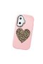 Poco F7 Compatible Case Camera Protector Pink Silicone Couple Phone Case Heart Pattern - 3