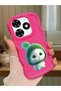Tecno Spark 20 Compatible Case Camera Protective Red Silicone Couple Phone Case Cute Pattern