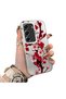 Tecno Camon 40 Compatible Silicone Edge Hard Back Case Couple Phone Case with Floral Pattern