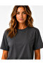 3-Piece Women's T-Shirt Set Plain Black+Grey+Smoked Gray - 4