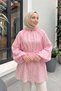 Birit Detailed Shirt Y0122 - Pink