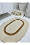 Wicker, Jute, Kilim, Doormat, Kitchen Rug, Bathroom Mat, Carpet, Floor Mat, Set of 2 Oval - 6