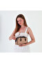 Sunny Women's Straw Hand Shoulder Baguette Bag - Brown - 5
