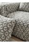 6-Piece Sofa Cover and Throw Pillow Cover Set – 2-Piece 170X210 Non-Slip Sofa Cover + 4-Piece 45X45 Throw Pillow Covers Full Set - 4