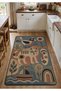 Sdt Traditional Patterned Modern Woven Base Decorative Carpet Sdtamor2472 - 4
